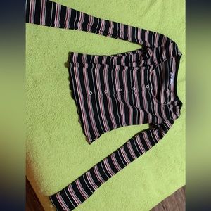 Small crop top long sleeve